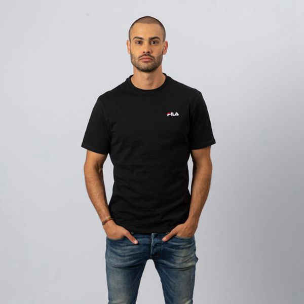 Fila Noose Men's T-Shirts - Black,NZ 617-32540